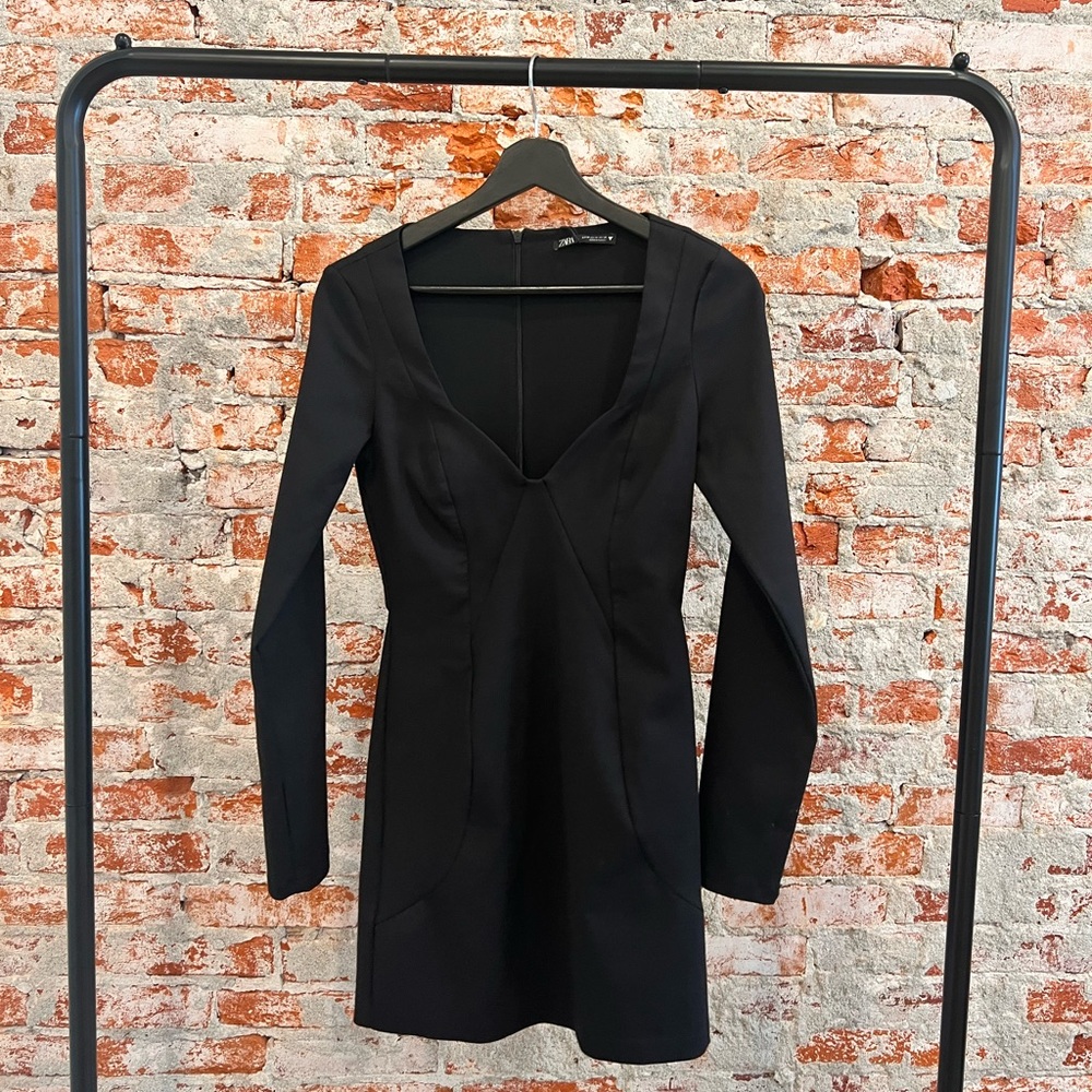Zara mini long sleeve dress.